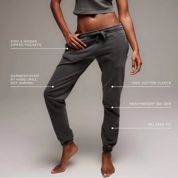 TALENTLESS Steel Grey Sweat Set - Picture 4 of 4